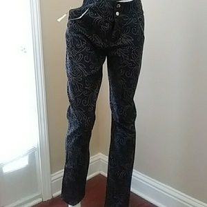 Blue Jeans with Rhinestones